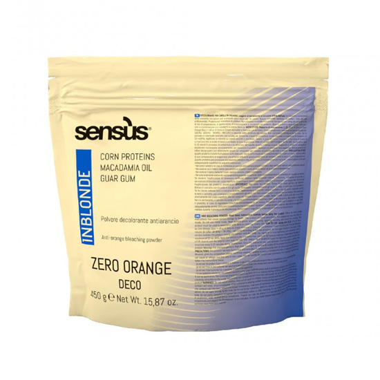 Sensus Zero Orange Deco 450 g – modrý zesvětlovač o 7 tónů